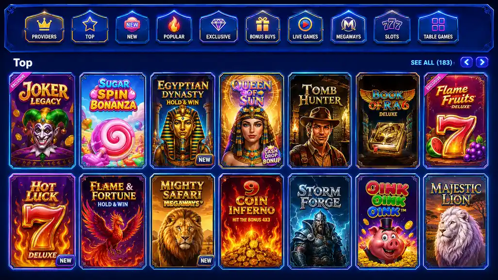 pistolo casino games